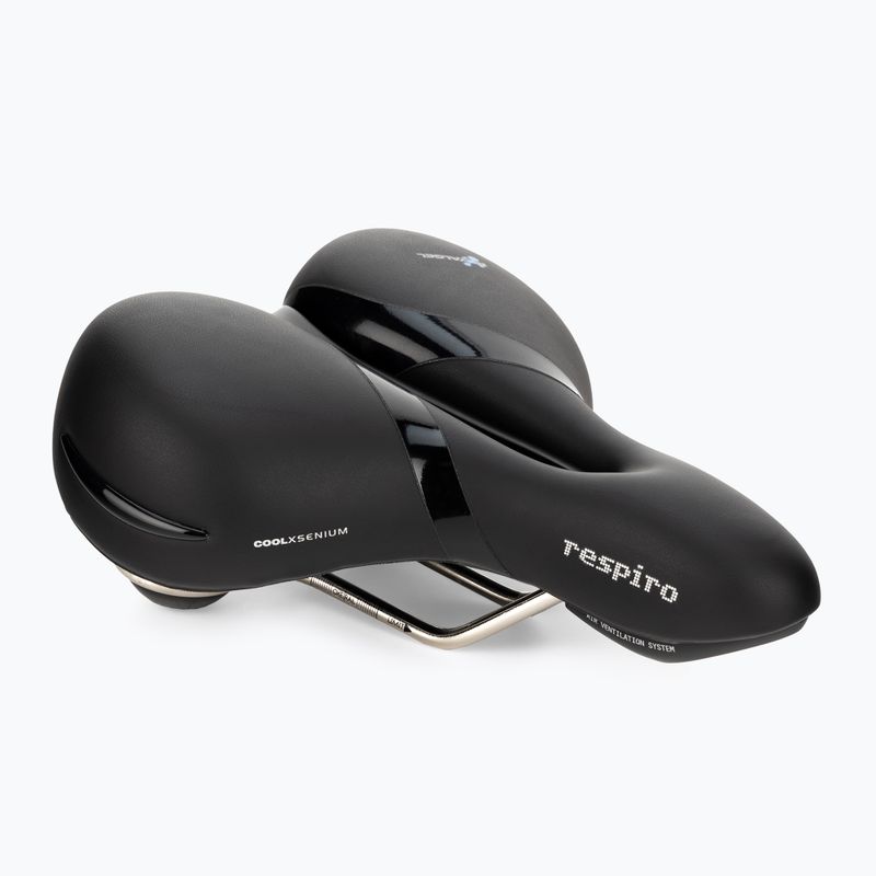 Șa de bicicletă Selle Royal Respiro Soft Relaxed 90st negru 5132DETB091L4