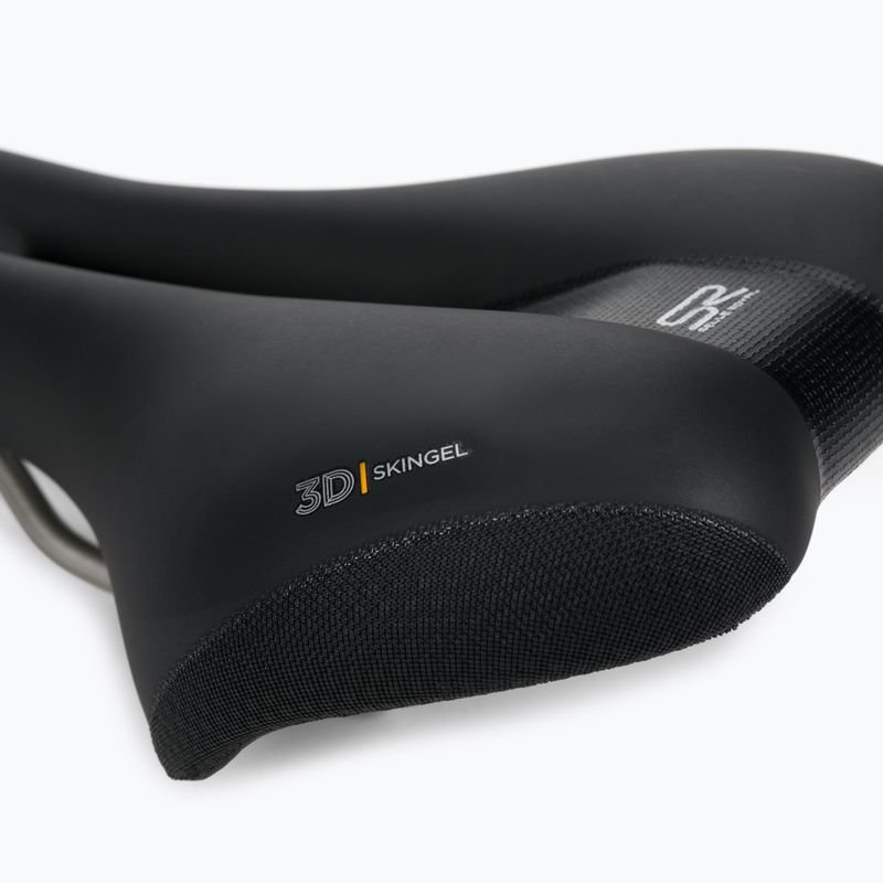 Șa de bicicletă Selle Royal Respiro Soft Moderate 60st. negru 51B5UR0A09320 5