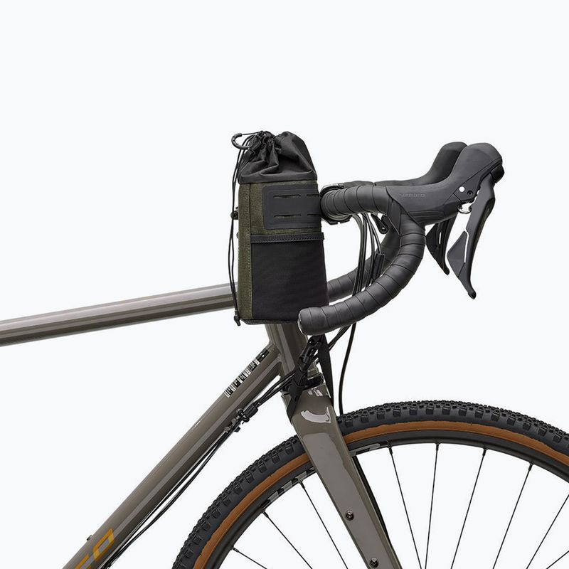 Geantă de bicicletă pentru ghidon Brooks England Scape Feed Pouch 1 l mud green 7