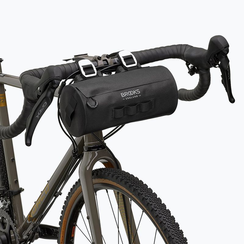 Geantă de bicicletă pentru ghidon Brooks England Scape Pouch 3 l black 7