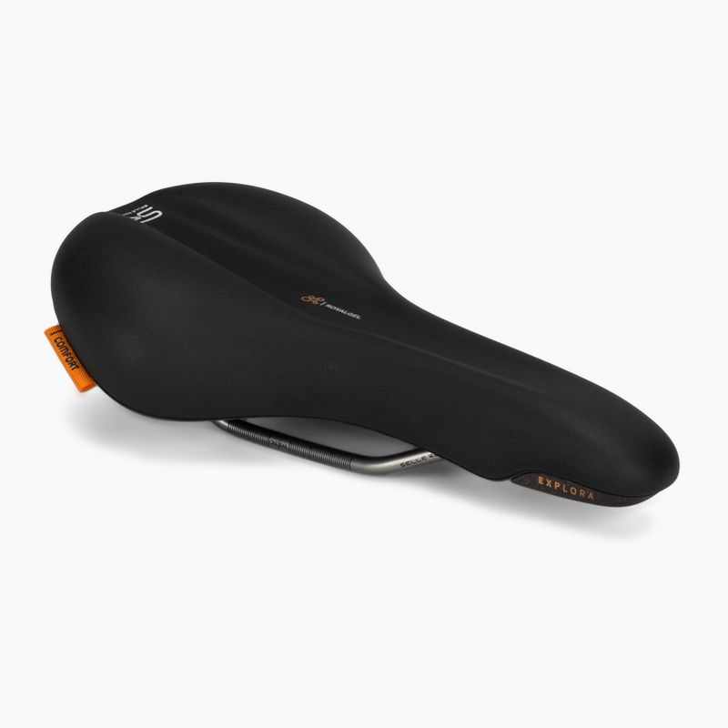 Șa de bicicletă Selle Royal Explora Athletic 45St. black