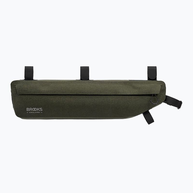Geantă de bicicletă pentru cadru Brooks England Scape 3,5 l mud green 3