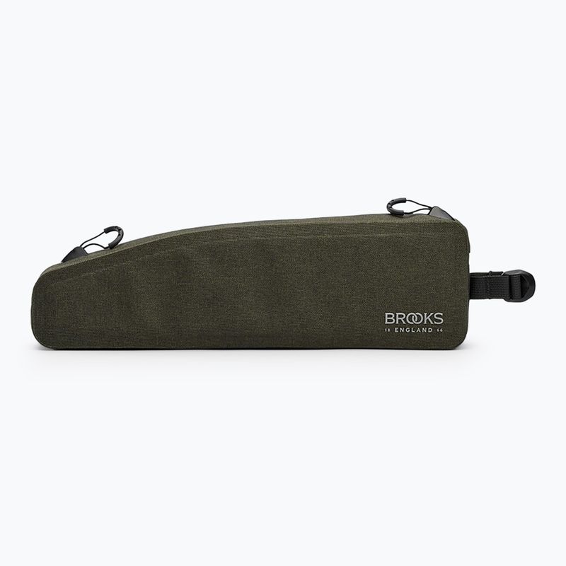 Geantă de bicicletă pentru cadru Brooks England Scape Long Top 1,5 l mud green 3