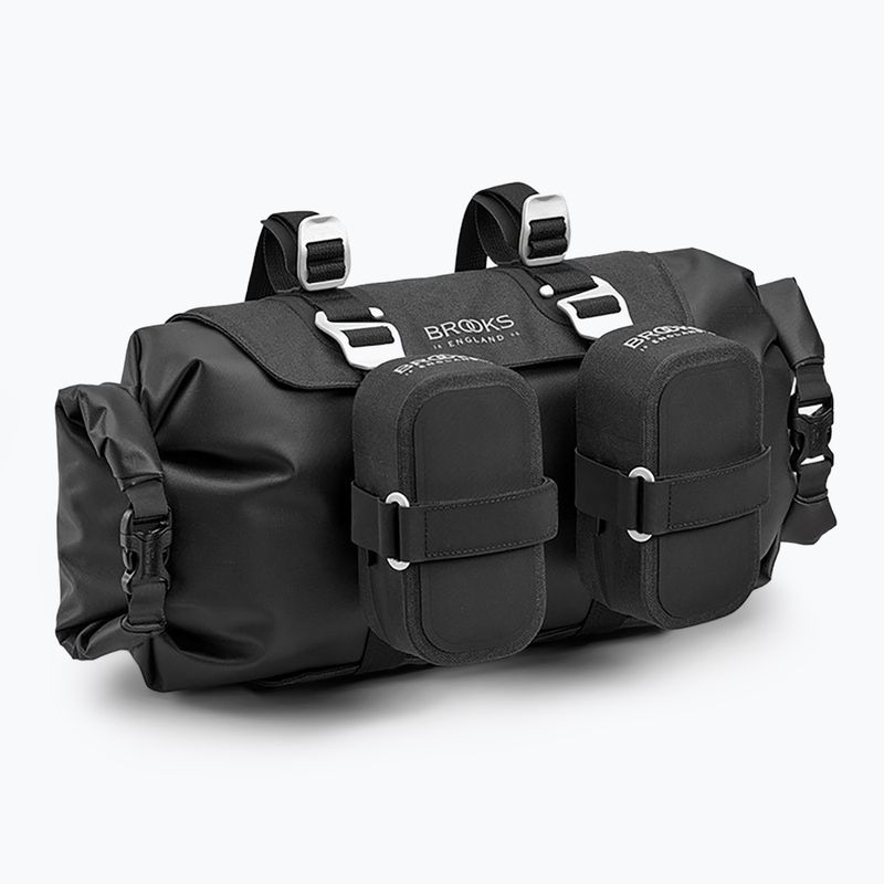 Geantă de bicicletă pentru ghidon Brooks England Scape Roll 9-11 l black 5