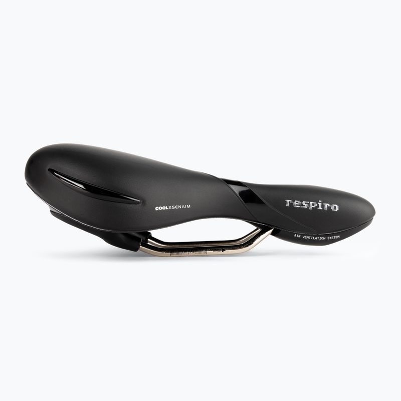 Șa de bicicletă pentru bărbați Selle Royal Respiro Soft Moderate 60st. negru SR-5131HETB091L4 2