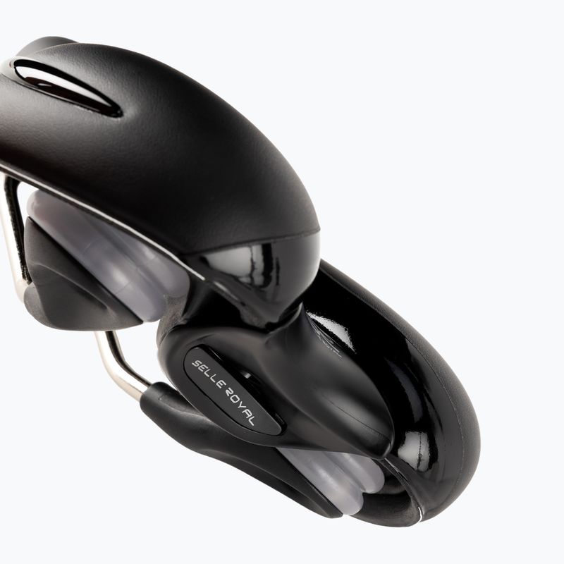 Șa de bicicletă pentru bărbați Selle Royal Respiro Soft Moderate 60st. negru SR-5131HETB091L4 6