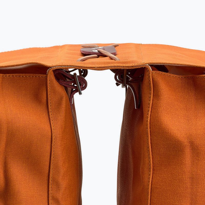 Geantă de bicicletă Brooks England Brick Lane Panniers 30 l gooseback/maroon 4