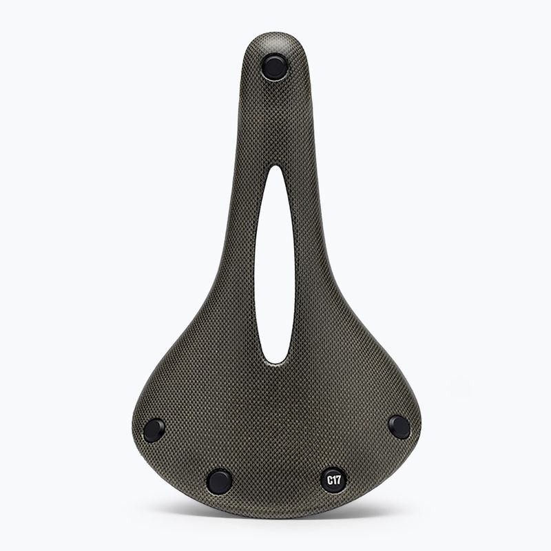 Șa de bicicletă Brooks England C17 Carved mud green