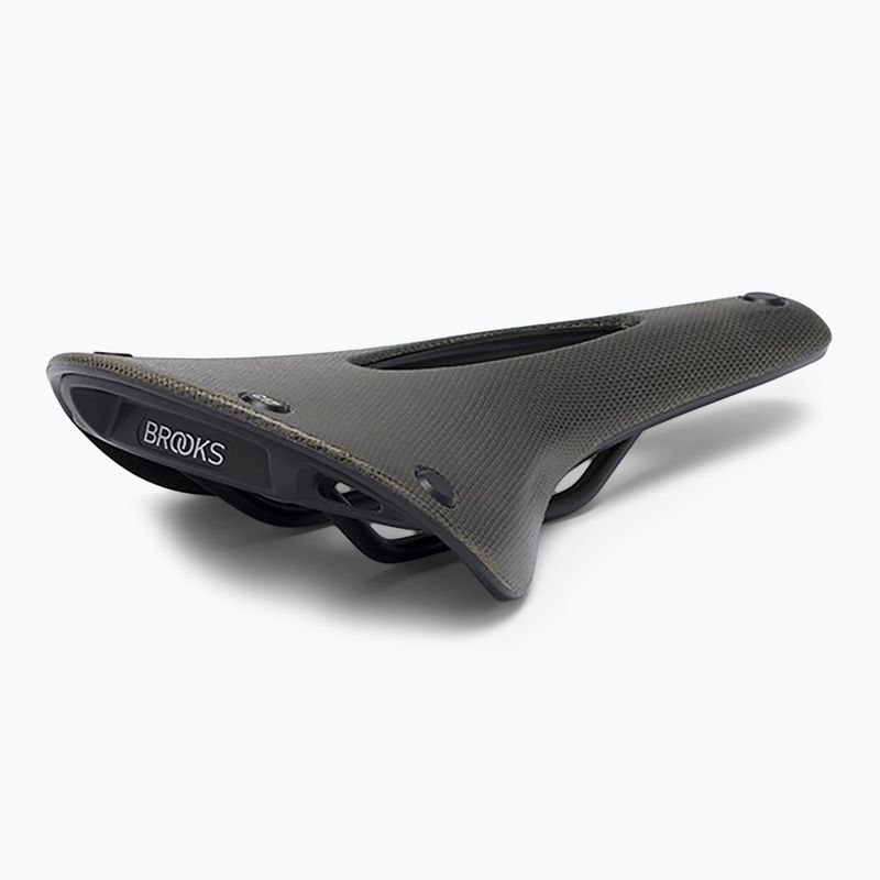 Șa de bicicletă Brooks England C17 Carved mud green 4