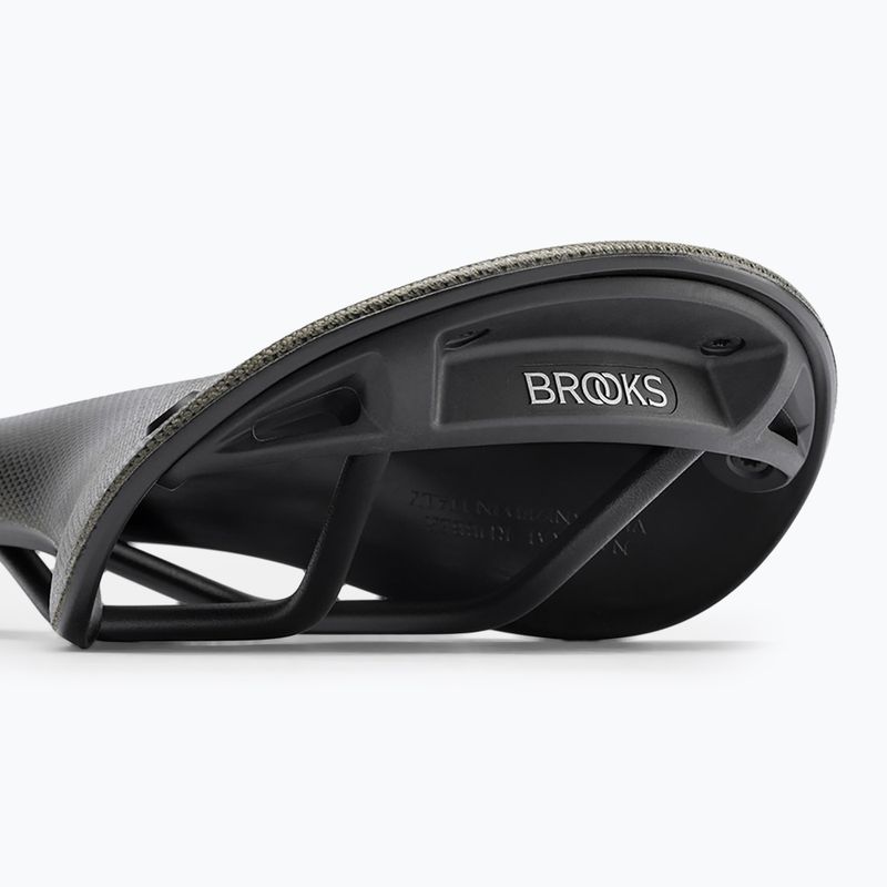 Șa de bicicletă Brooks England C17 Carved mud green 7