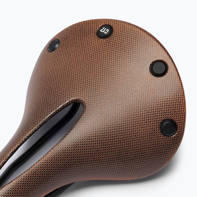 Șa de bicicletă Brooks England C17 Carved orange 3