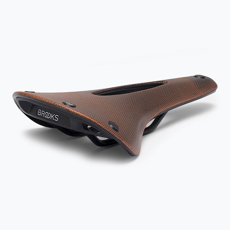 Șa de bicicletă Brooks England C17 Carved orange 4