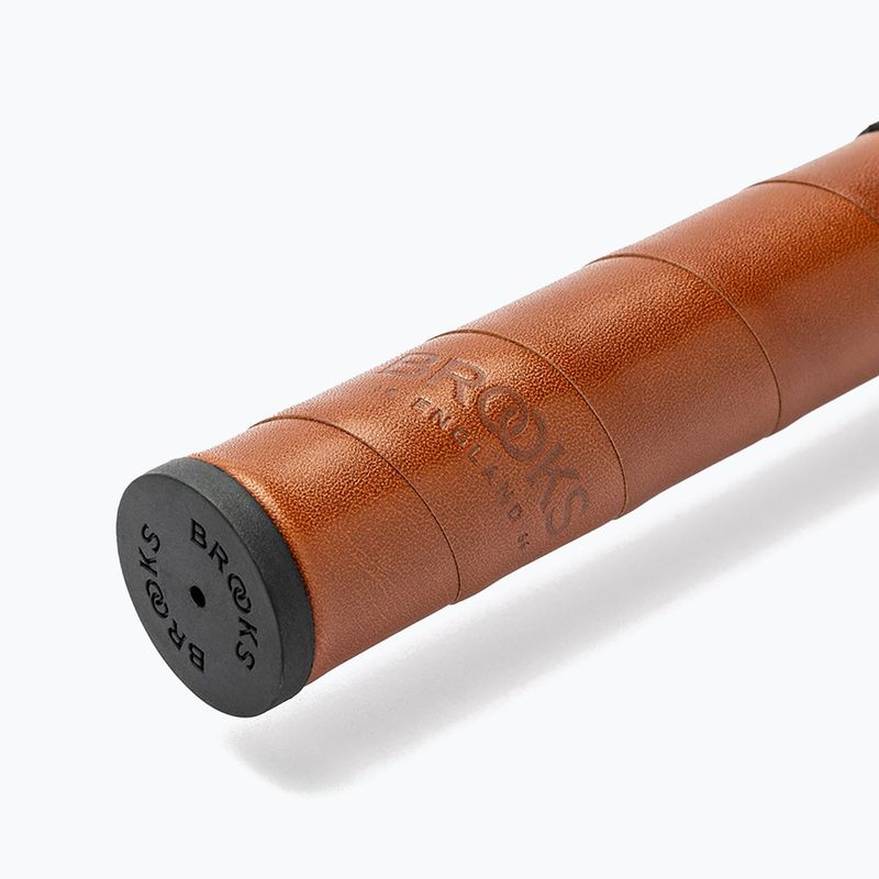 Mânere pentru ghidon Brooks England Willow Leather honey 4