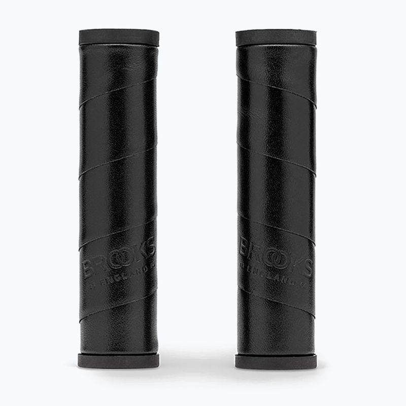 Mânere pentru ghidon Brooks England Willow Leather black