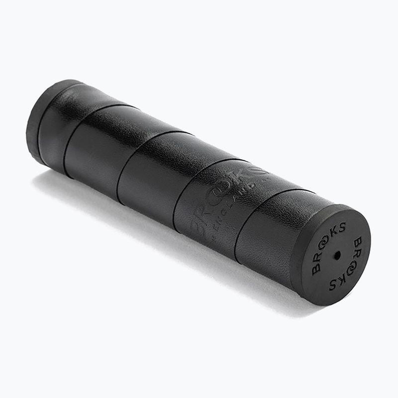 Mânere pentru ghidon Brooks England Willow Leather black 3