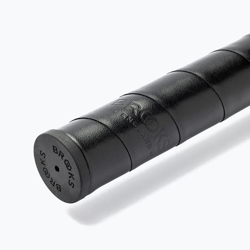 Mânere pentru ghidon Brooks England Willow Leather black 4