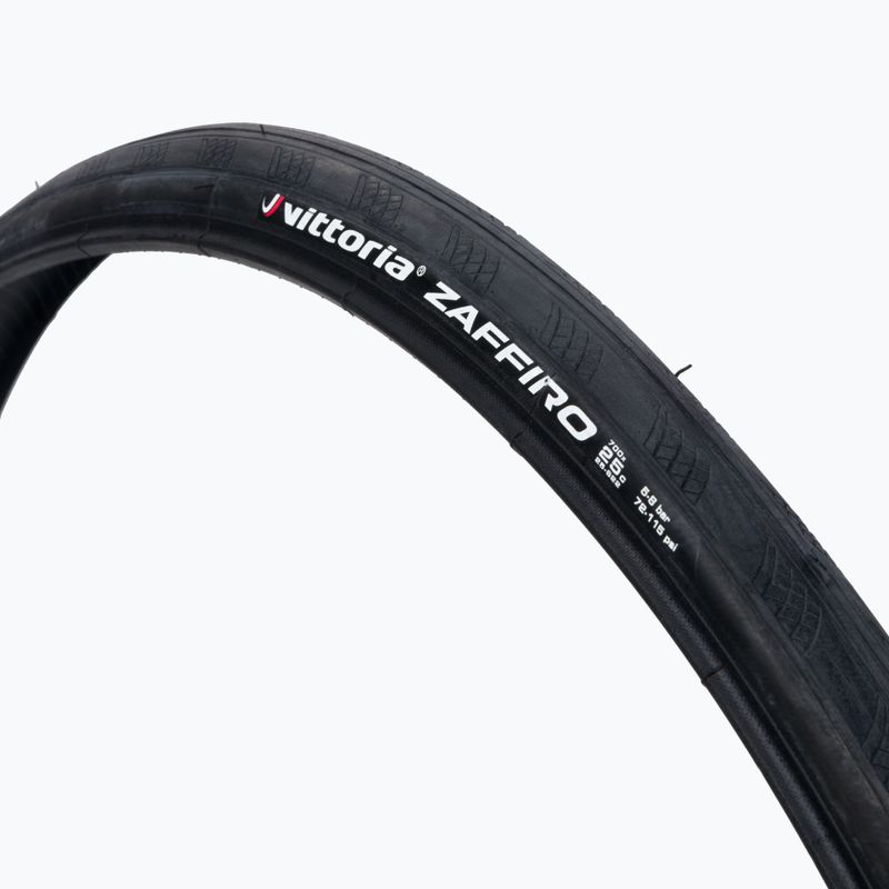 Anvelopă de bicicletă Vittoria Zaffiro V 700 x 30C neagră 3
