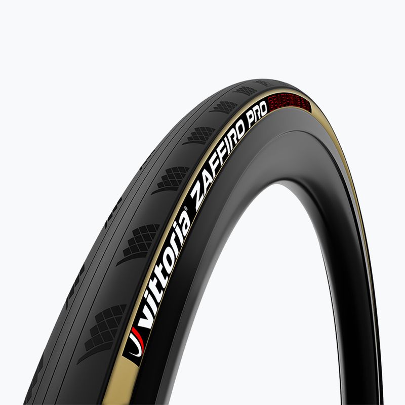 Anvelopă de bicicletă Vittoria Zaffiro Pro V G2.0 700 x 28C neagră/maro