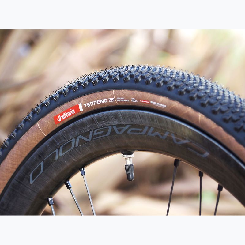 Anvelopă Vittoria Terreno T50 G2.0 TLR Gravel Endurance 700x40c black/brown 5