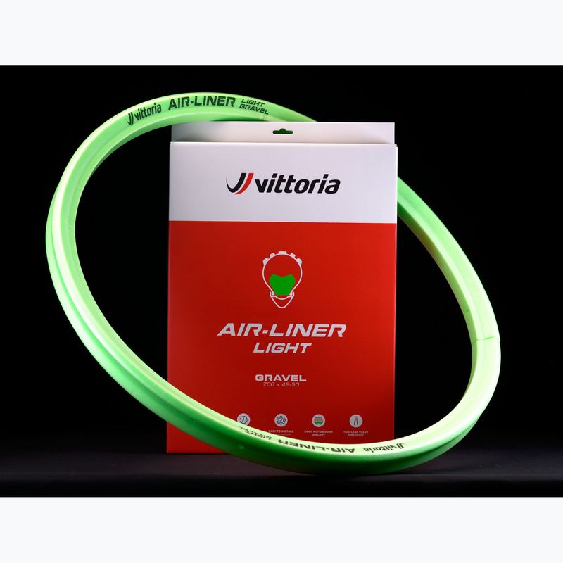 Branț antipenetrare Vittoria AirLiner Light Gravel 700 x 42-50C green 2