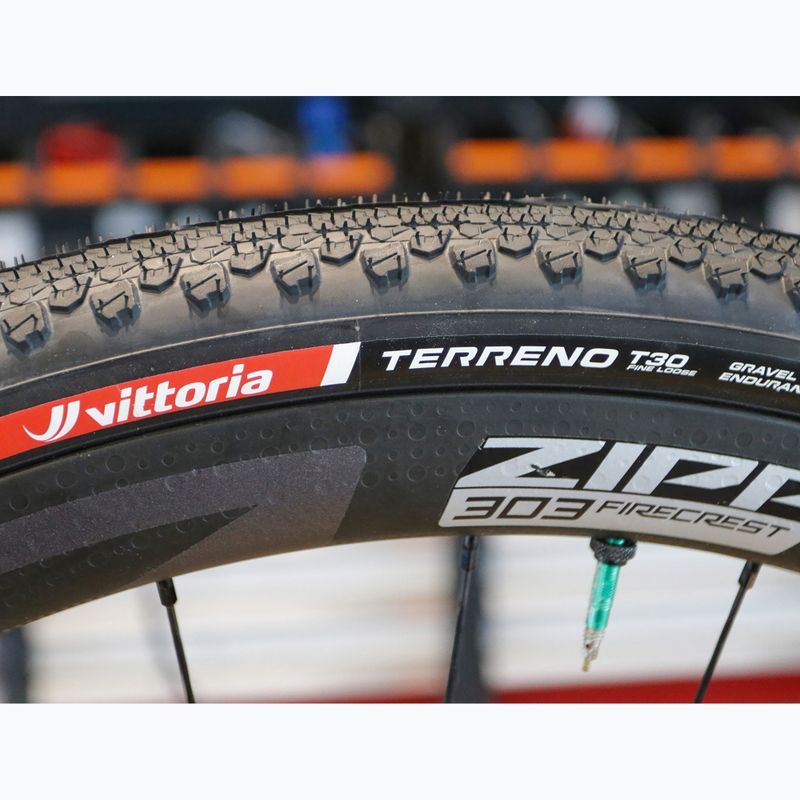 Anvelopă de bicicletă Vittoria Terreno T30 G2.0 TLR Gravel Endurance 700x37c black/brown 8