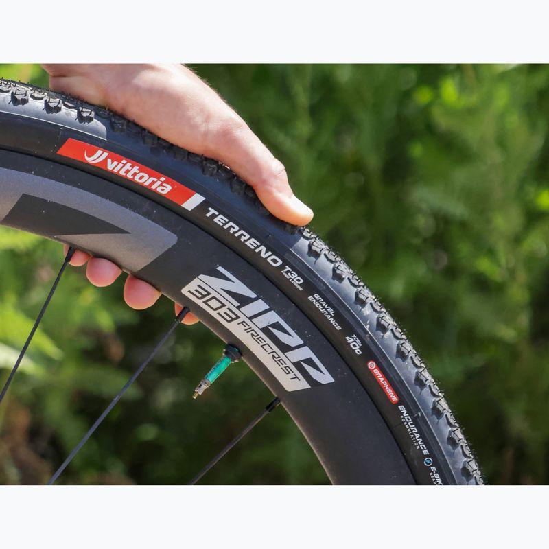 Anvelopă de bicicletă Vittoria Terreno T30 G2.0 TLR Gravel Endurance 700x40c black/brown 5