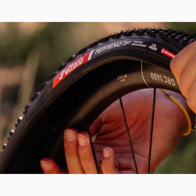 Anvelopă de bicicletă Vittoria Terreno T60 G2.0 TLR Gravel Endurance black 8