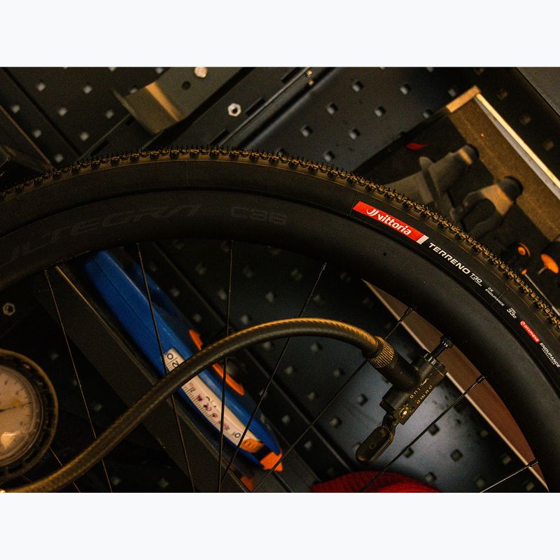 Anvelopă de bicicletă Vittoria Terreno T30 G2.0 Gravel Sport 700 x 35C black 6