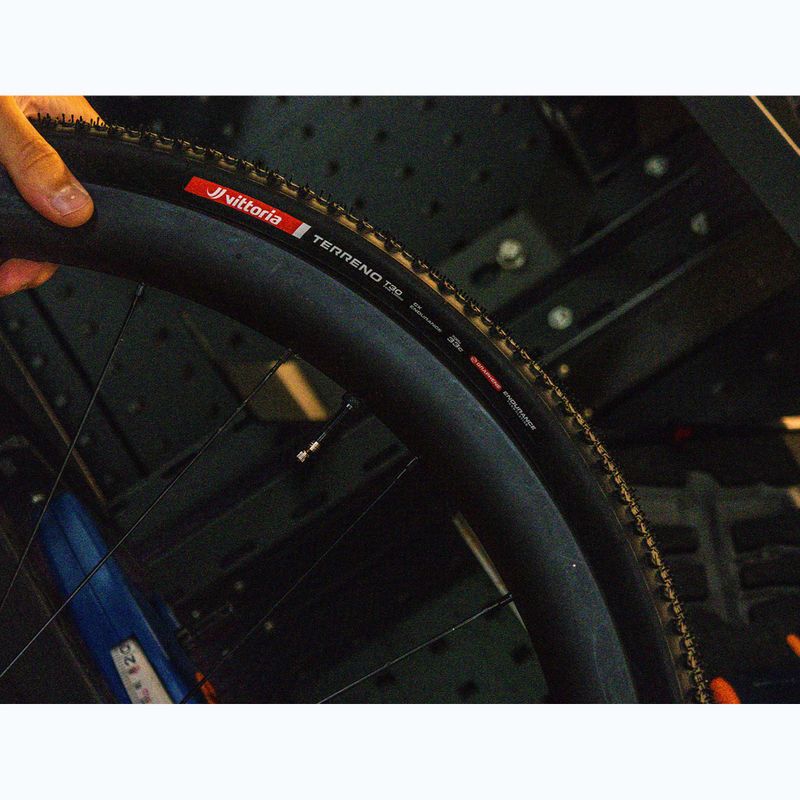 Anvelopă de bicicletă Vittoria Terreno T30 G2.0 Gravel Sport 700x35c black 5