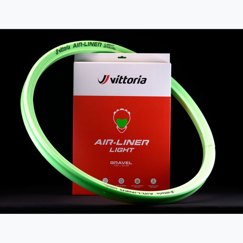 Branț antipenetrare Vittoria AirLiner Light Gravel 700 x 37-40C green 2