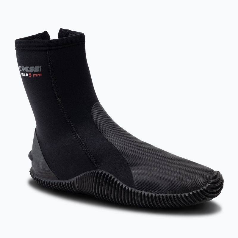 Cressi Isla 5 mm pantofi de neopren negru LX432500