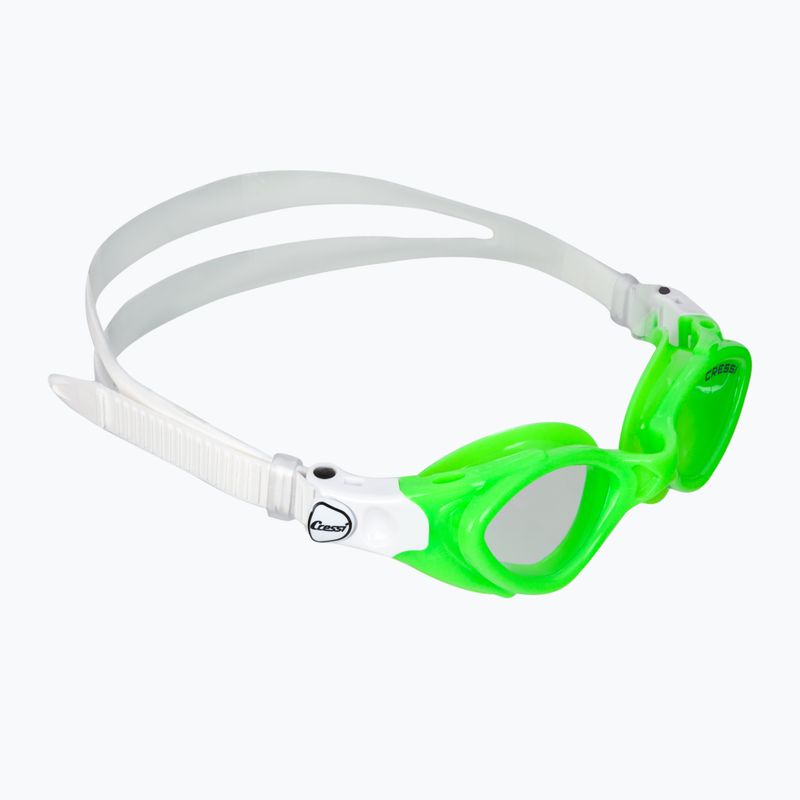 Ochelari de înot pentru copii Cressi King Crab verde DE202267