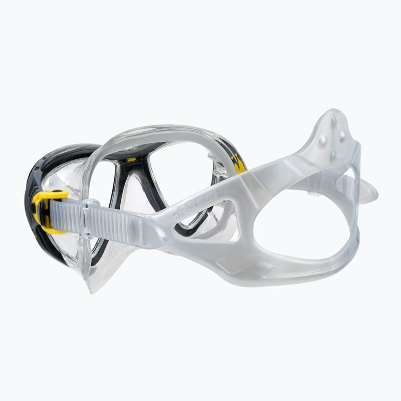 Masca de scufundare Cressi Big Eyes Evolution galben DS340010 4