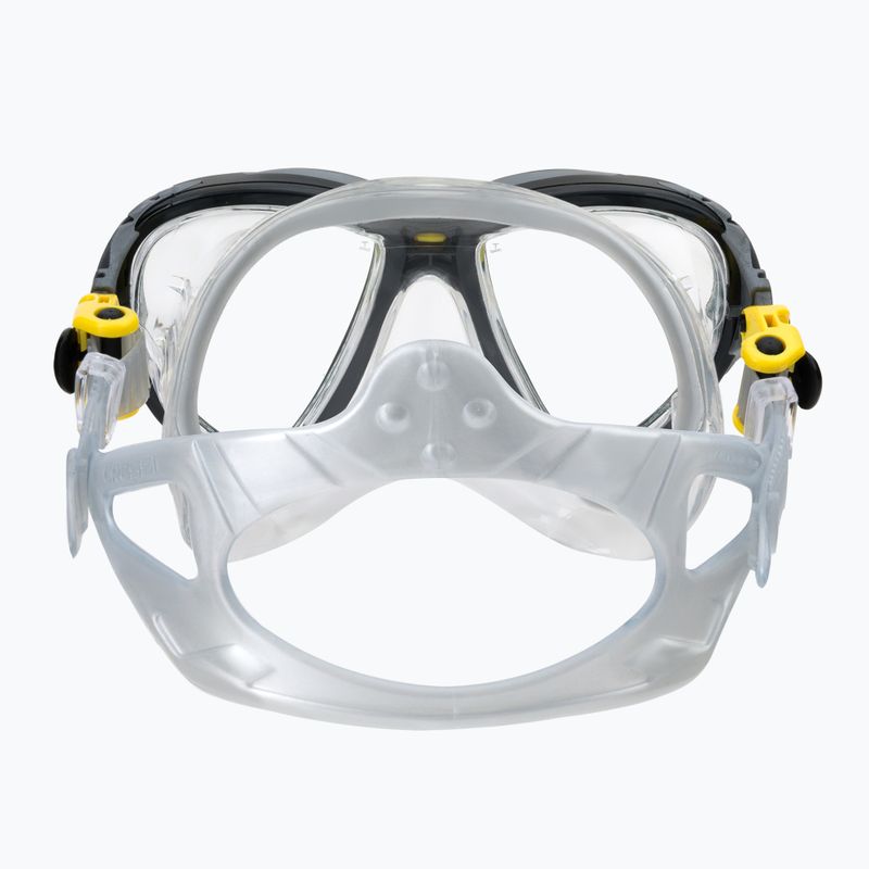 Masca de scufundare Cressi Big Eyes Evolution galben DS340010 5