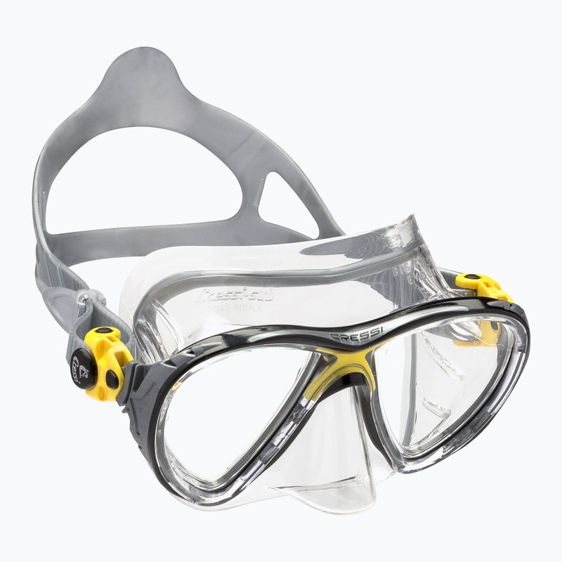 Masca de scufundare Cressi Big Eyes Evolution galben DS340010 6