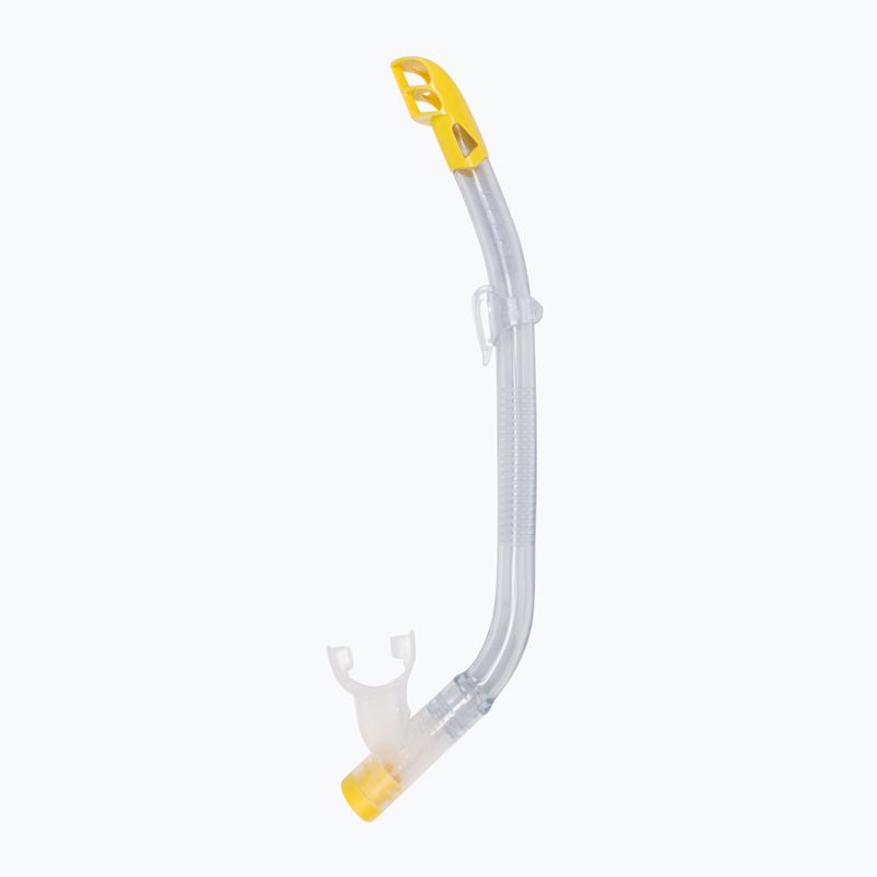 Set de snorkel pentru copii Cressi Marea Jr Mască + Snorkel Top Clear Yellow 6