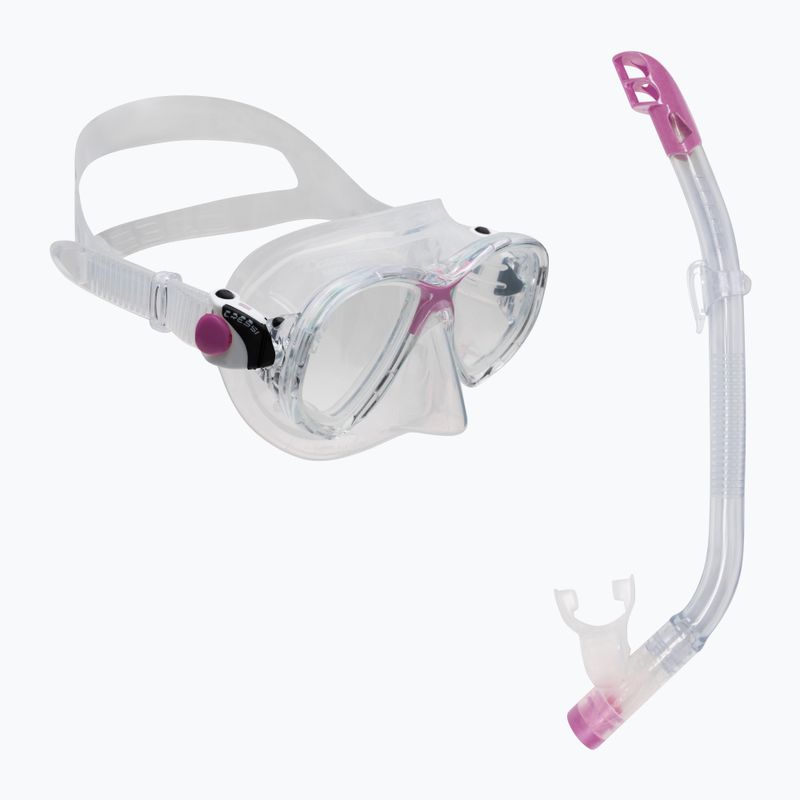 Cressi copii snorkel set Marea Jr mască + snorkel Top clar roz DM1000064