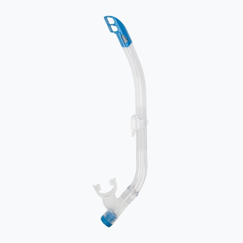 Cressi Ondina kit de snorkel pentru copii + mască Top + snorkel albastru transparent DM1010132 6