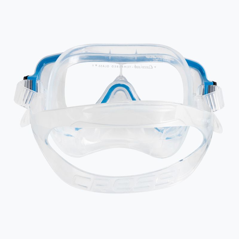 Set de snorkeling Cressi Onda + Mexico incolor-albastru DM1010152 6