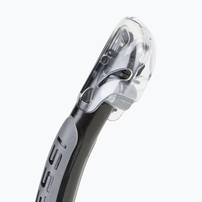 Cressi Alpha Ultra Dry negru/argintiu snorkel ES258 2