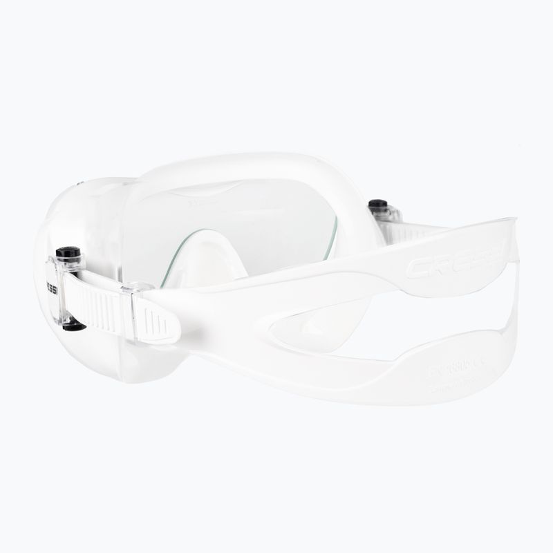Mască de scufundări Cressi F1 albă ZDN283000 5