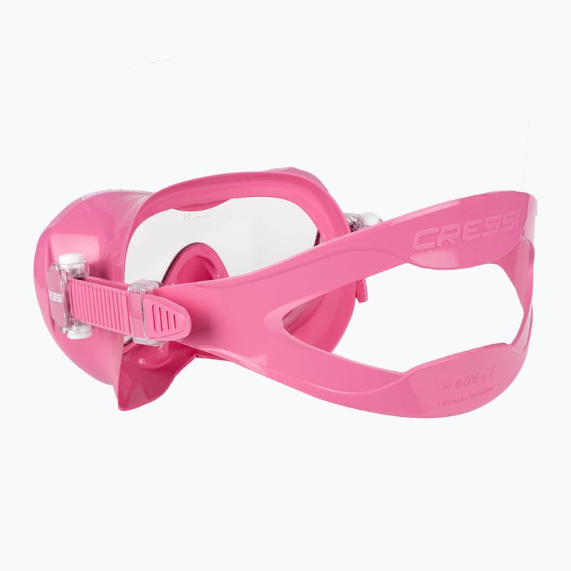 Mască de scufundare Cressi F1 roz ZDN284000 4