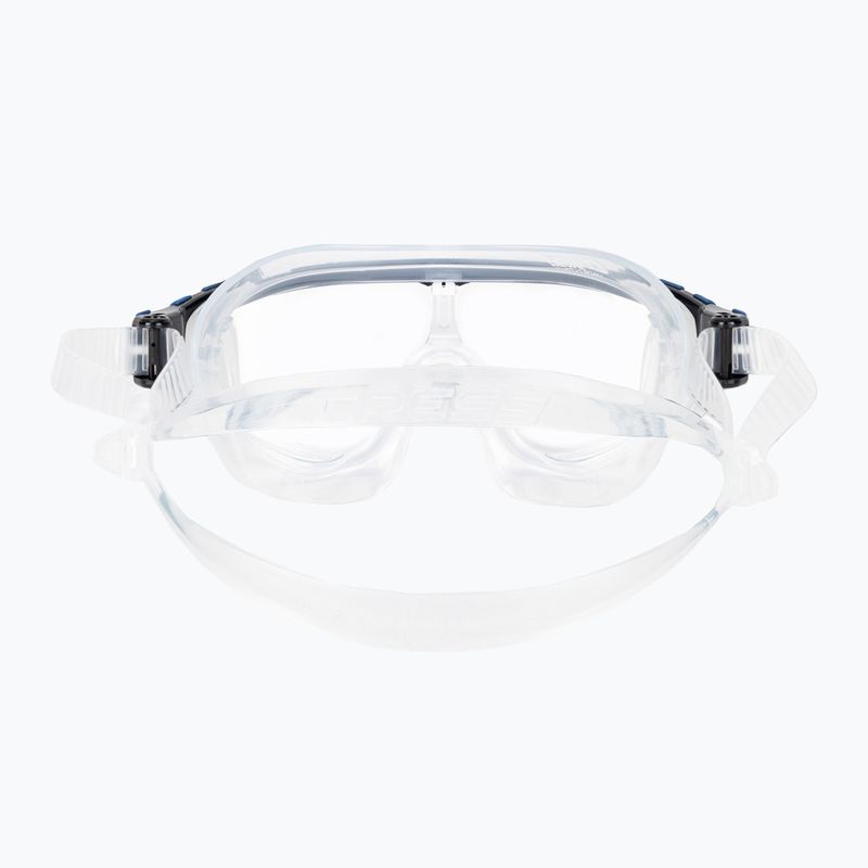 Mască de înot Cressi Skylight incolor-albastră DE203320 5