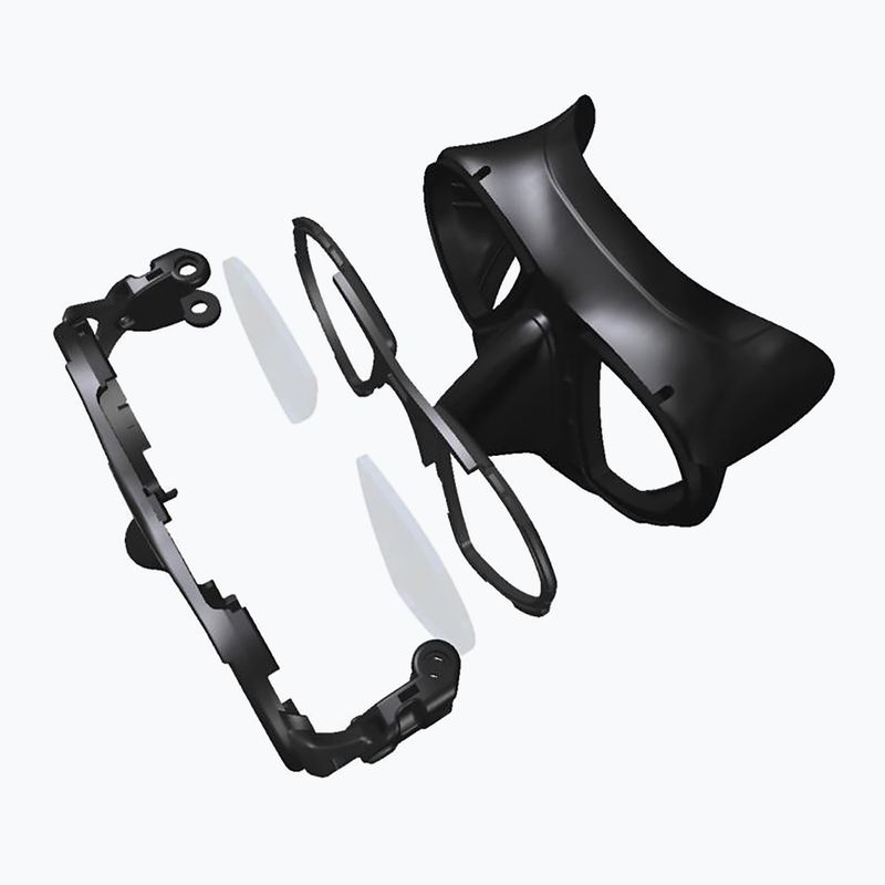 Mască de scufundări Cressi Nano black/black/silver 4
