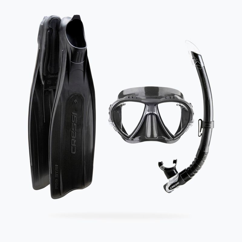 Set de scufundări  Cressi Pro Star Bag black