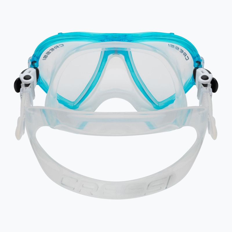 Cressi snorkel set Ocean mască + snorkel Gamma albastru clar DM1000113 5