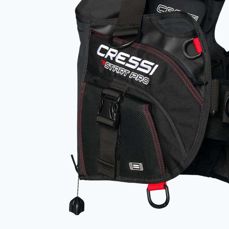 Vesta de scufundări Cressi Start Pro negru IC721900 4