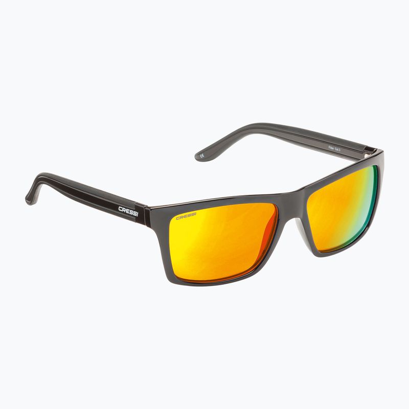 Ochelari de soare Cressi Rio negru-galbeni XDB100113 5