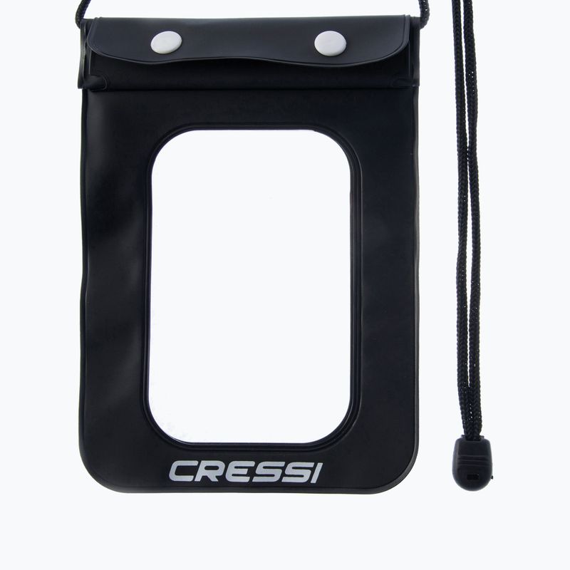 Husă impermeabilă de telefon Cressi Waterproof Phone Case neagră XDF300050
