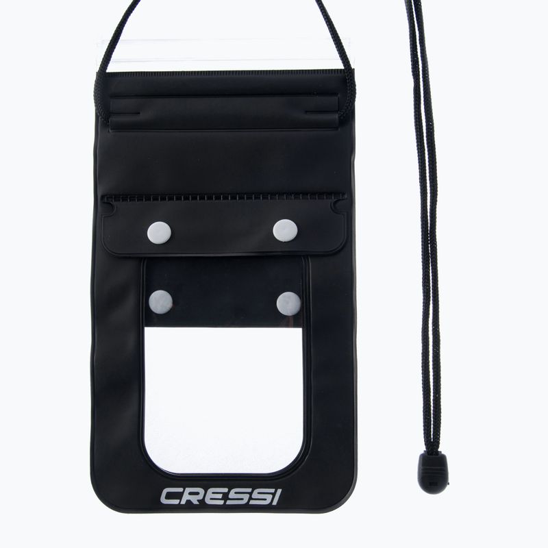 Husă impermeabilă de telefon Cressi Waterproof Phone Case neagră XDF300050 2